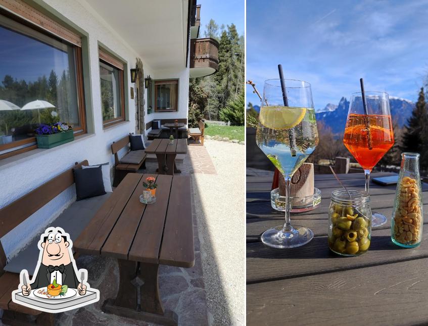 Cibo al Ristorante Dell'Hotel Südtirolerhof