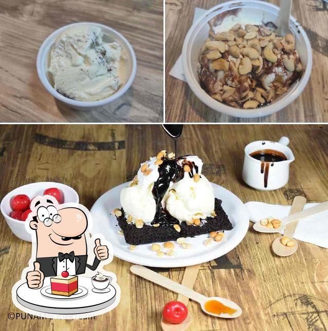 Order one of the sweet dishes