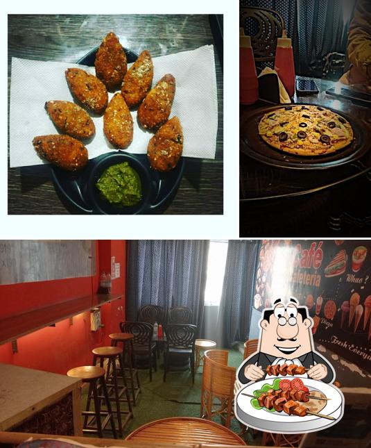 Among different things one can find food and interior at CAFE CONECTION