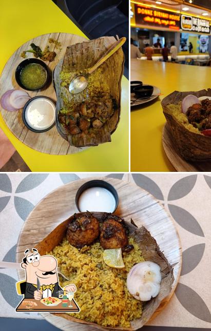 Food at Chickpet donne biryani house Kurnool