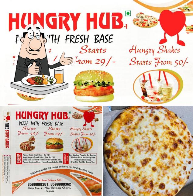 Food at Hungry hub rajpura