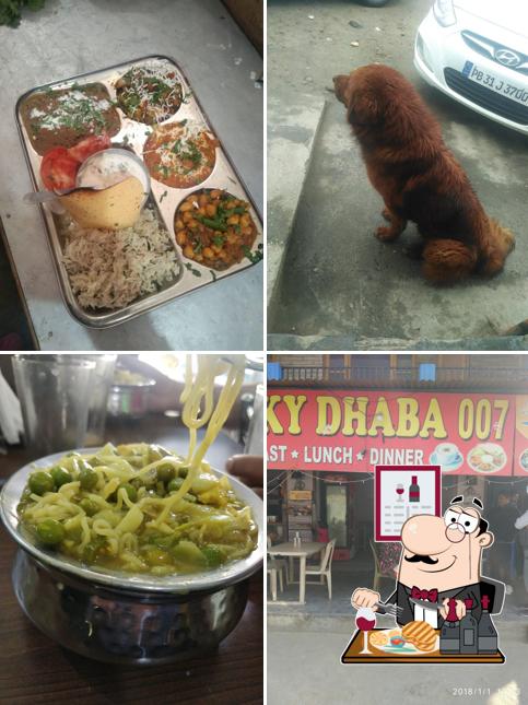Order meat dishes at LUCKY DHABA 007