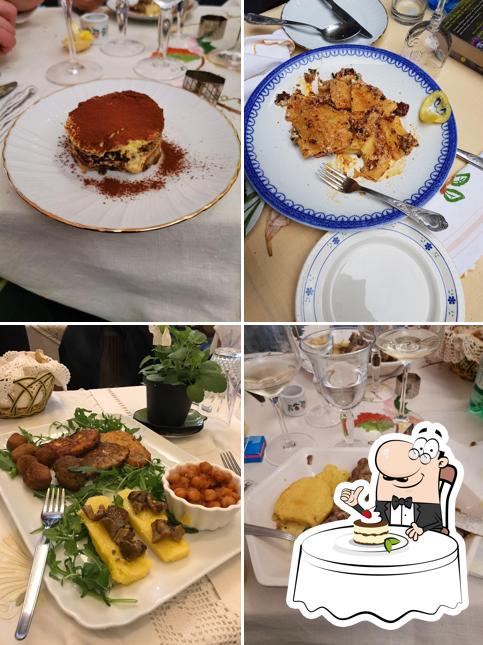 Tiramisù al Osteria Sapori D'Italia Cucina Mediterranea Con Enoteca & Degustazione