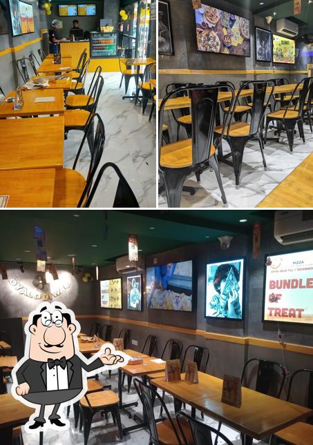 The interior of Oyalo Pizza Virudhunagar