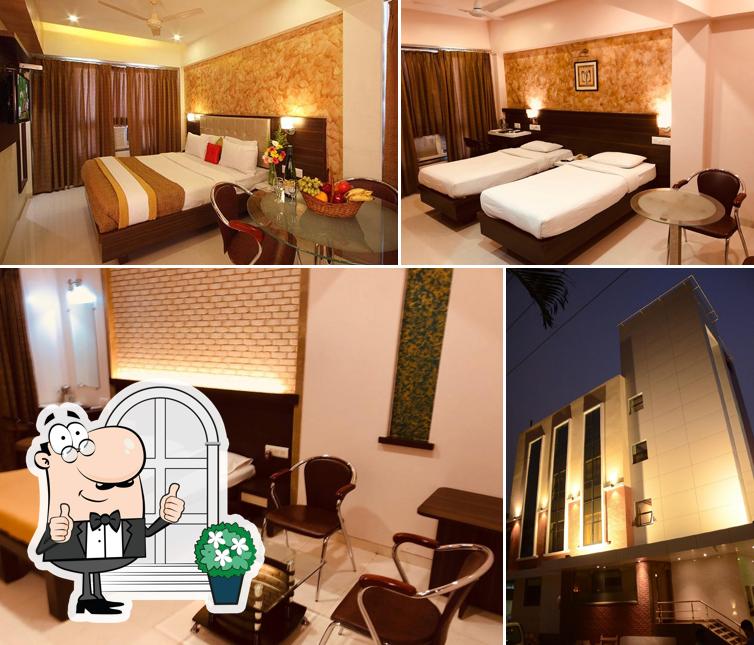 Check out how Srikrishna Paradise Hotel looks outside