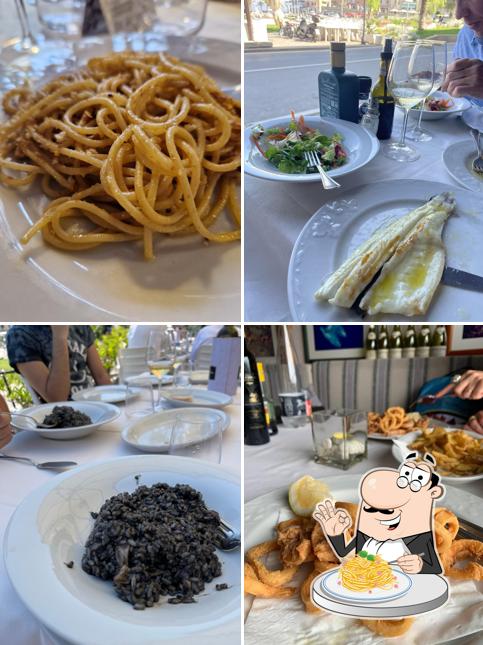 Spaghetti alla carbonara al Trattoria Lo Sconciglio