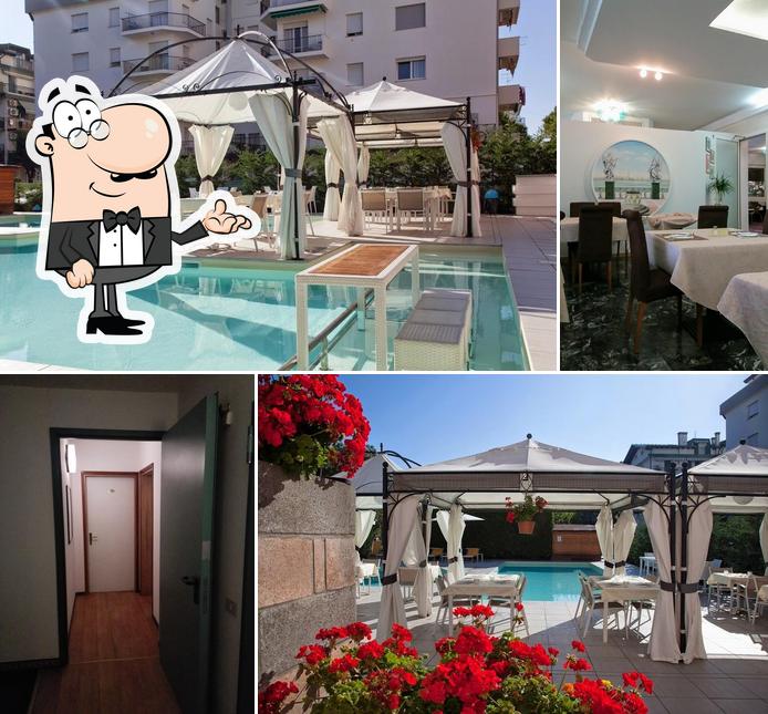 Gli interni di Ute Hotel