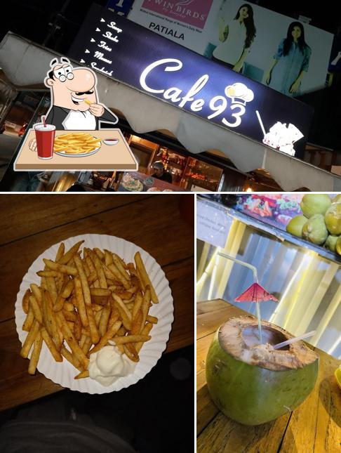 Order fries at The Cafe93
