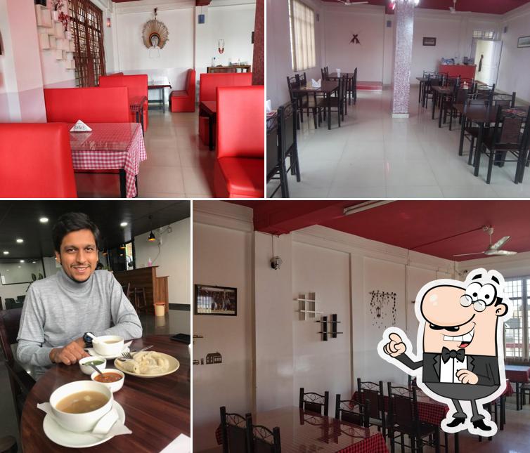 The interior of Yaotsu's Pure Veg and Non-Veg Restaurant