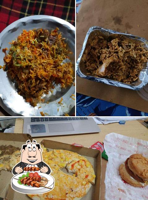 Food at ZamZam Fastfood & Hotel