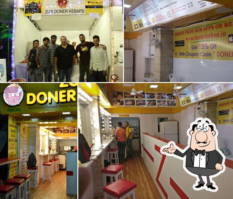 The interior of Zu's Doner Kebaps
