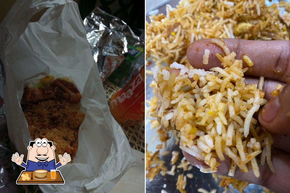 Food at Green Bawarchi Restaurant