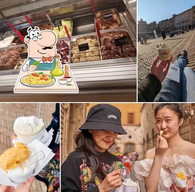 Cibo al Gelateria Nice