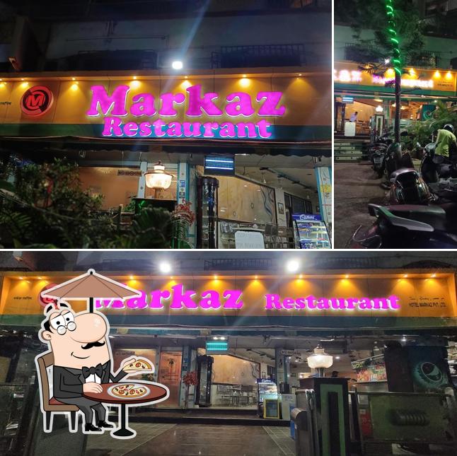 The exterior of Markaz Restaurant