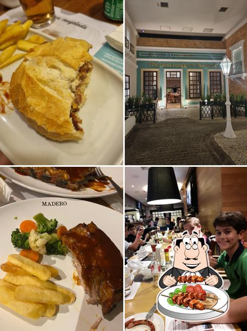 Platos en Madero Comendador