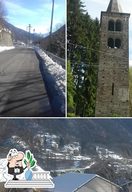 Gli esterni costituiscono una caratteristica importante di Albergo Ristorante Valli di Lanzo