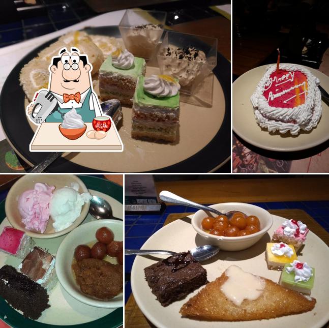 Try out the sweet dishes