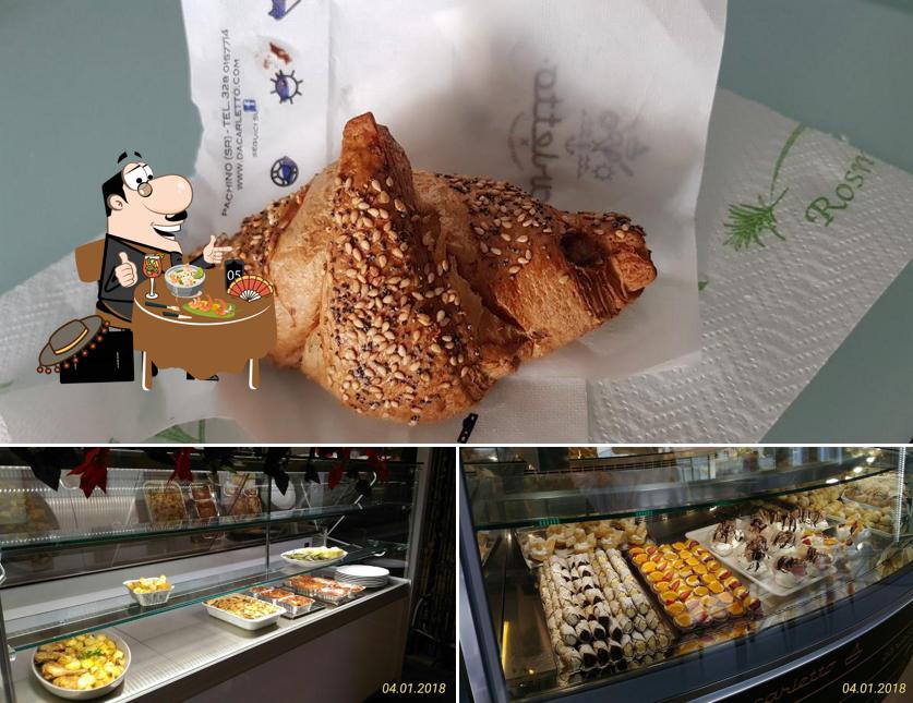 Cibo al Da Carletto #Bar #Caffetteria #Pasticceria #Gelateria #Pranzo Veloce #Rosticceria #Centro Eventi a Pachino - Marzamemi