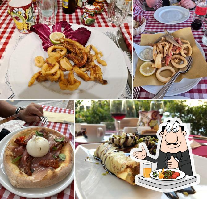 Platti al Trattoria da lino sicilia bedda