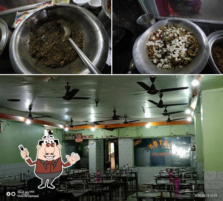 The restaurant's food and interior