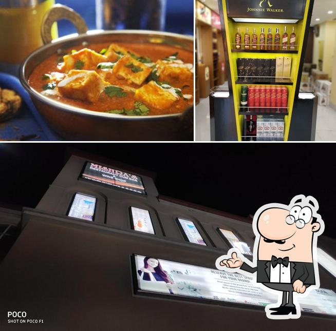 Among various things one can find interior and food at MISHRA'S BAR & RESTAURANT
