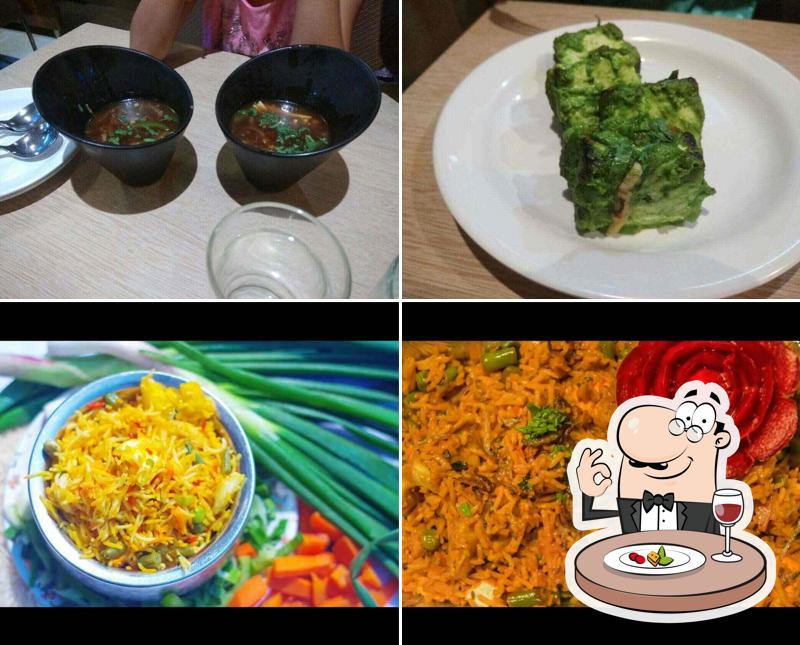 Meals at Mira's Veg Restaurant