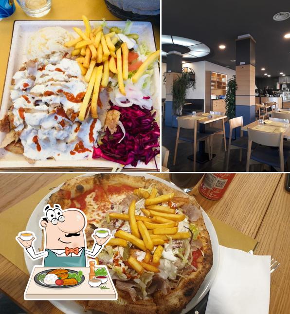 Guarda la foto che raffigura la cibo e interni di Musa's Kebap Griglieria & Pizzeria