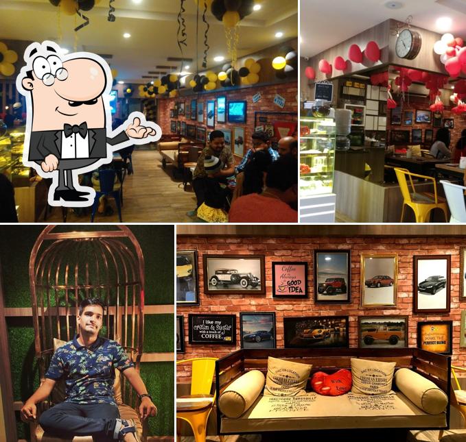 The interior of OD 07 Cafe