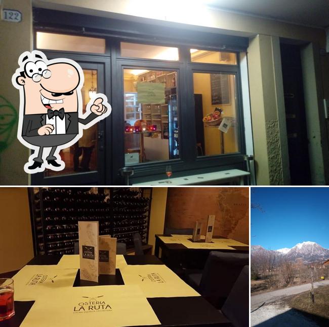 Gli esterni di Osteria la Ruta