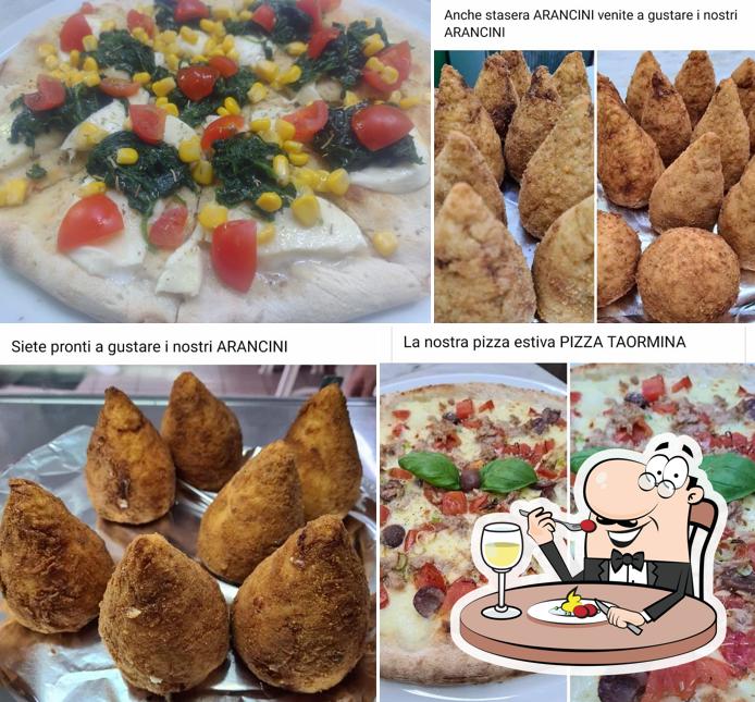 Platti al Pizzeria Quadrifoglio