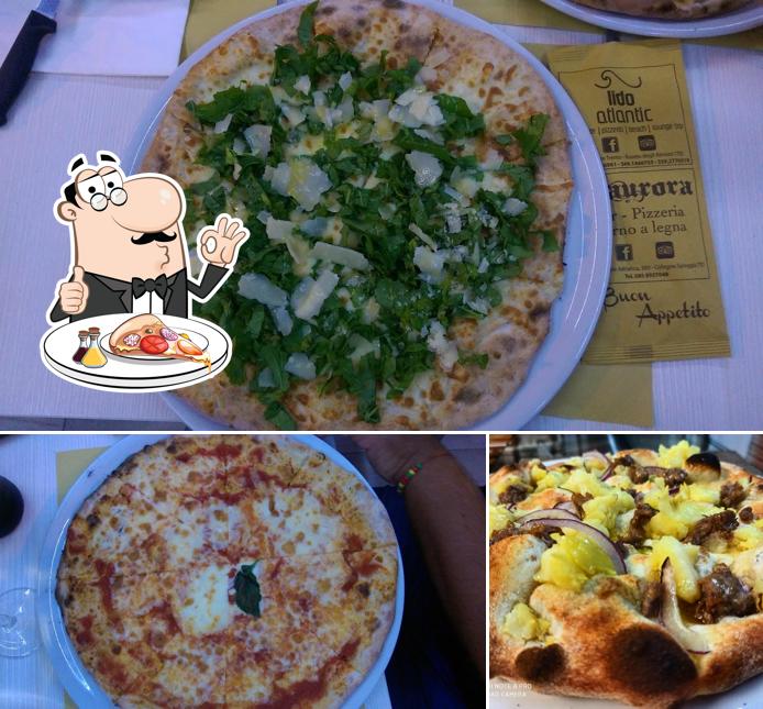 A Bar Pizzeria Aurora, puoi goderti una bella pizza