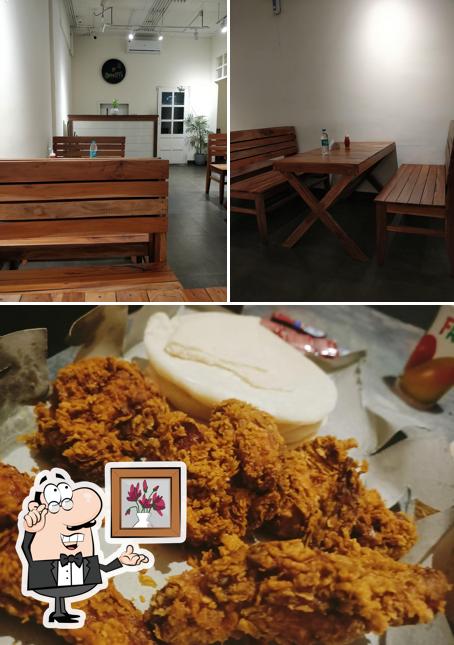 This is the photo displaying interior and food at Broasty's Fried Chicken