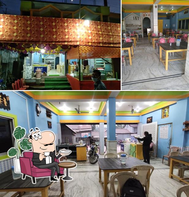 The interior of Diya & Disha Resturant