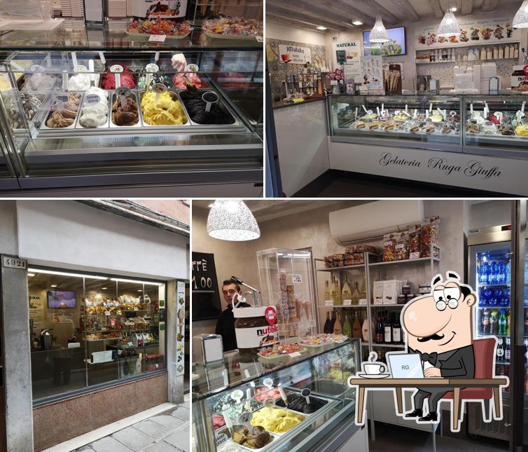 Gli interni di Gelateria Ruga Giuffa