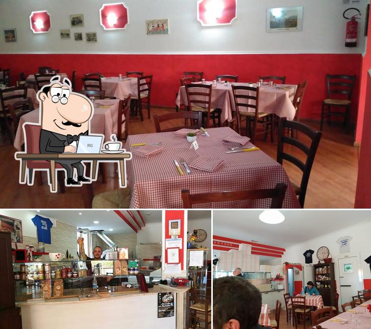 Dai un'occhiata agli interni di DIONYSOS Cucina e Pizza di Tradizione Locale Contadina