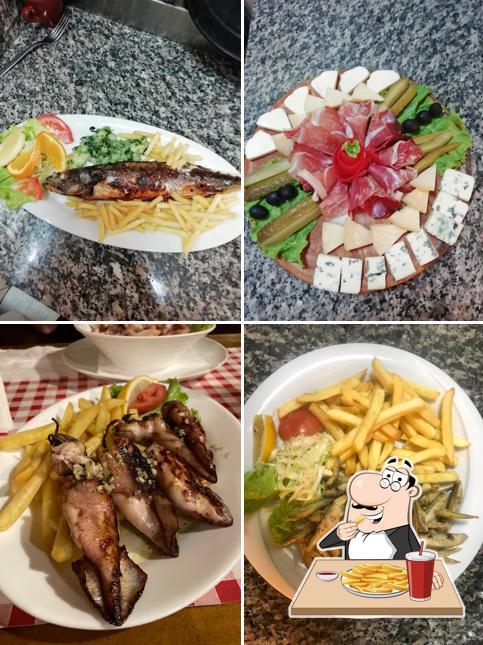 Patatine fritte al Restoran Laguna Makarska