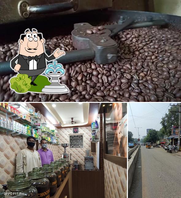 Check out how Sri Krishna Coffee Works looks outside