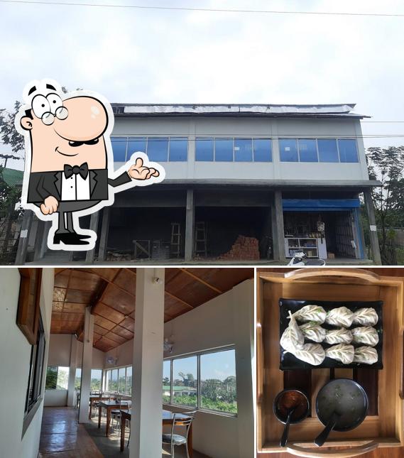 Take a look at the picture displaying interior and exterior at THE MUKSAU