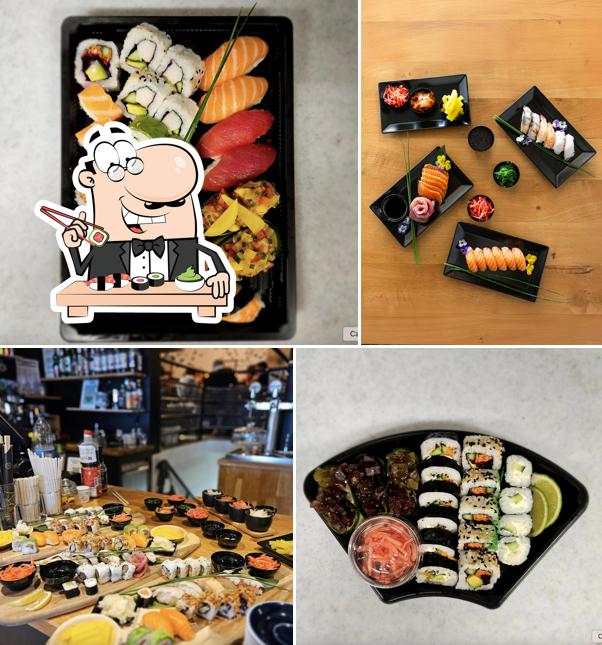 Choisissez de nombreuses options de sushi