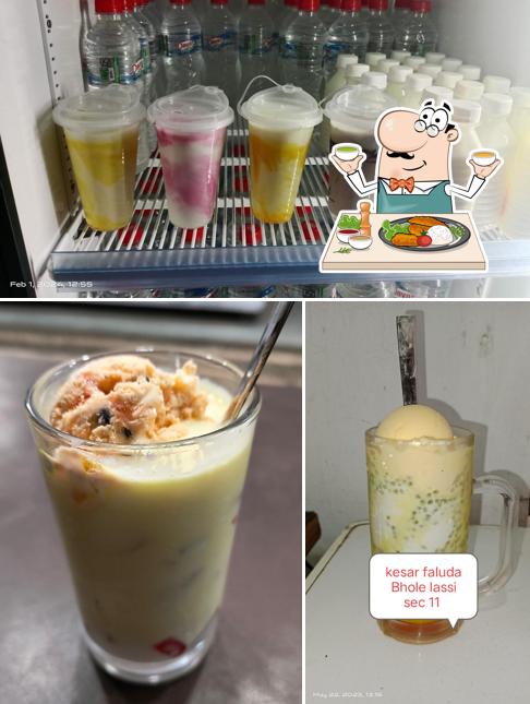 Food at Shiv Cold Cafe & Har Har Bhole Lassi