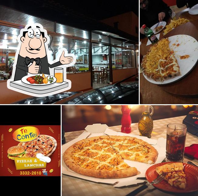 Platos en Te Contei Lanches e Pizzas