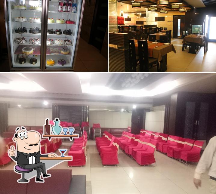 The interior of Big Ben Mithai, Fast Food And Hotel