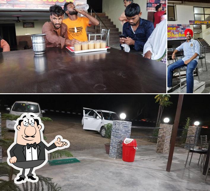 The interior of Khalsa Dhaba