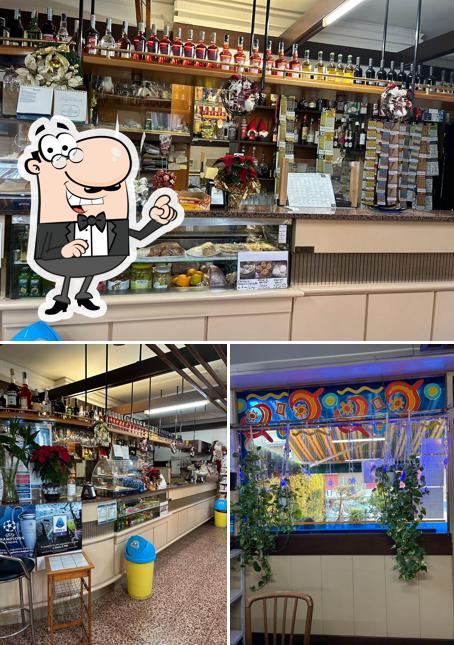 La immagine di interni e bevanda da Bar Sole