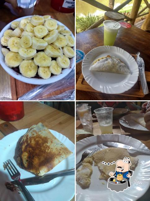 Platos en Deck Natural