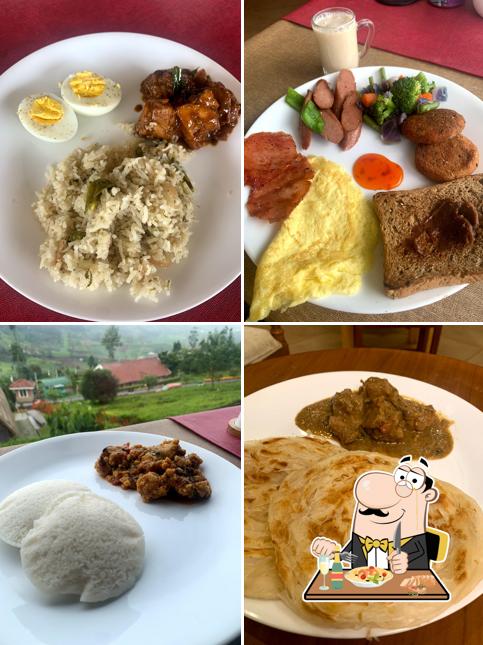 Food at Fat Ducks Restaurant