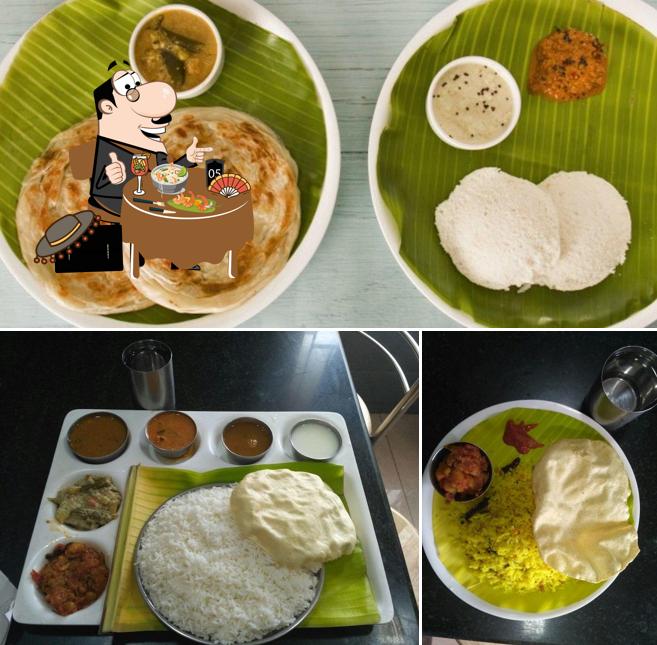 Food at Geetha Cafe