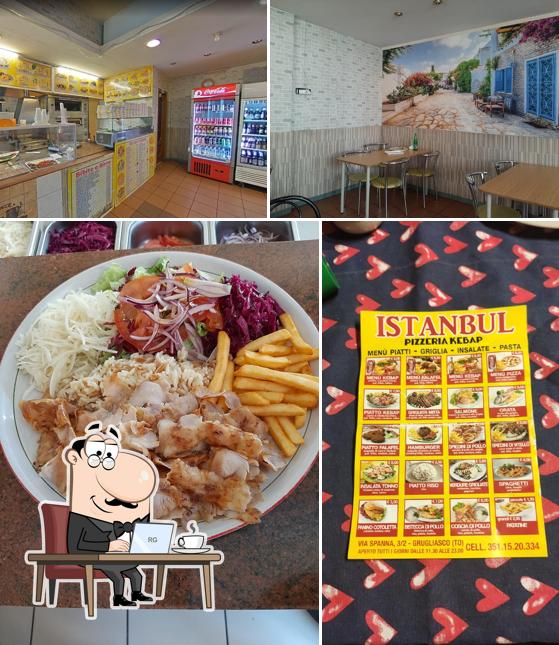 Gli interni di Istanbul Pizza & Kebab