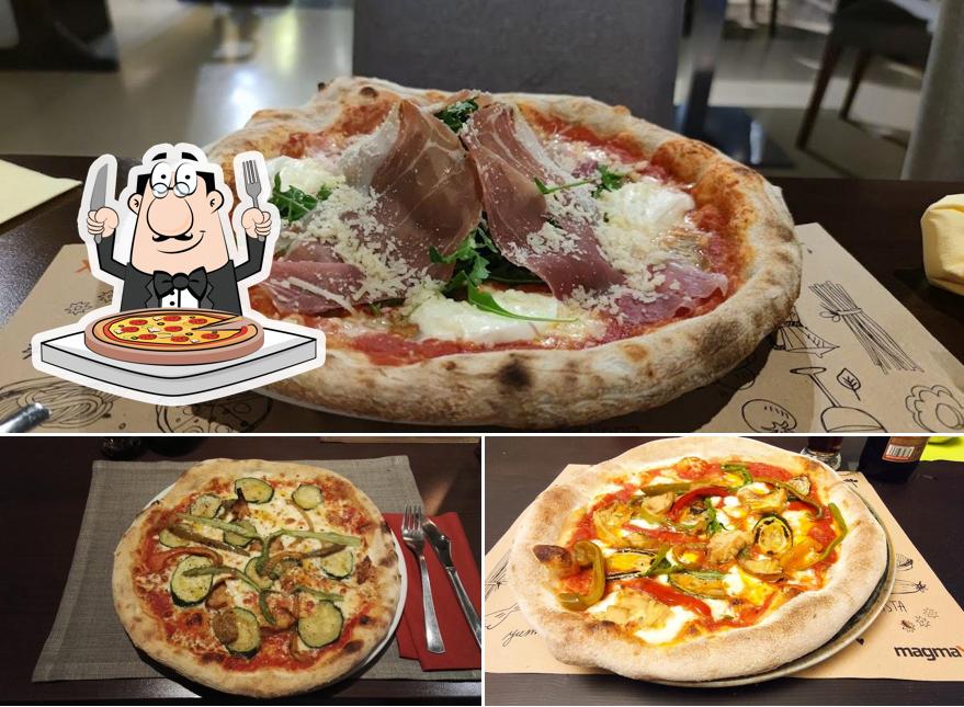 Ordina tra le svariate varianti di pizza