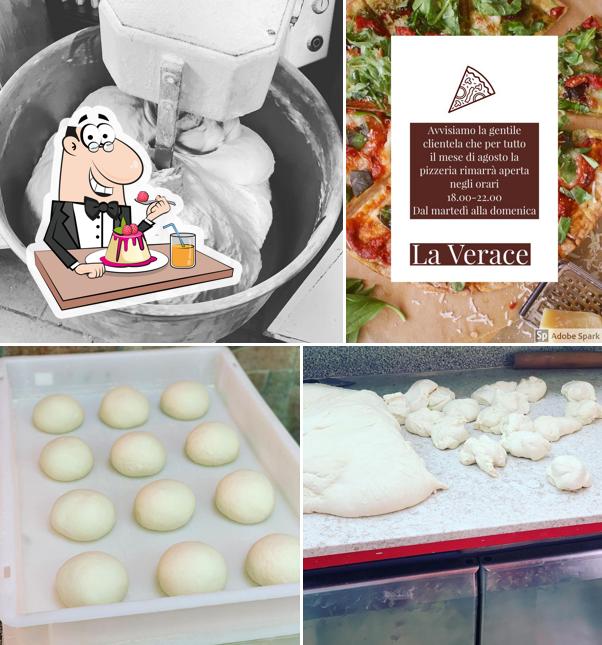 Pizzeria La Verace Roncadelle serve un'ampia varietà di dolci